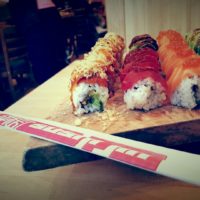 Sushi Jin Next Door rolls